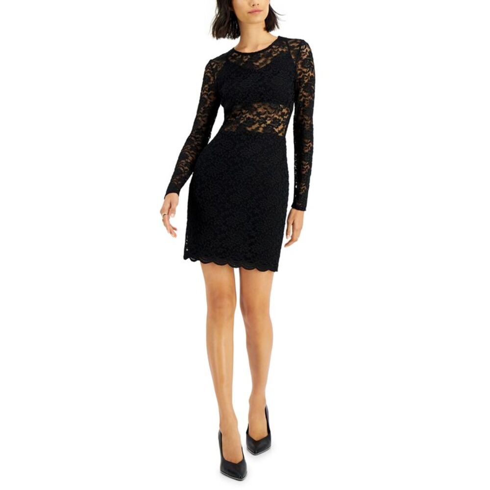 Bar III Lace Mini Dress